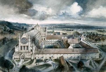 Abadia de Byland, 1539, década de 1960