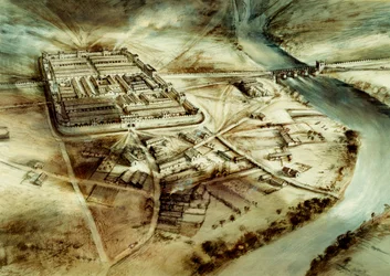 Forte Romano de Chester, século II, década de 1960