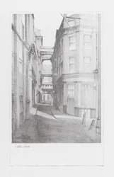Vias de Londres: Carter Lane (litografia)
