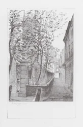 Vias de Londres: Ironmonger Lane (litografia)