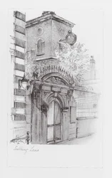 Vias de Londres: Seething Lane (litografia)