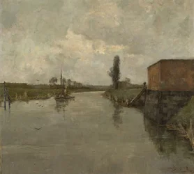 Vista dos arredores de Dendermonde