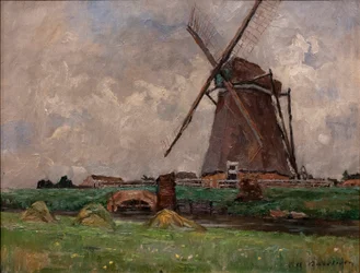 Na Holanda, c.1892 (óleo sobre tela)