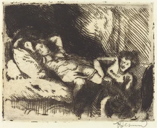 Indo para a cama (Le coucher)