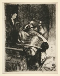O parto, da série A mulher