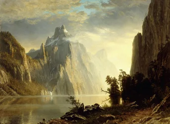 Um lago na Sierra Nevada, 1867