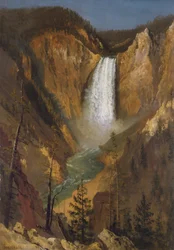 Cataratas inferiores do Yellowstone