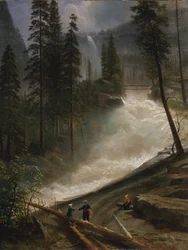 Quedas de Nevada, Yosemite, 1872 ou 1873