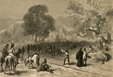 Conclusão da estrada de ferro do Pacífico, 1878.