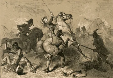 Sra. Heald e os selvagens em Chicago, 1878.