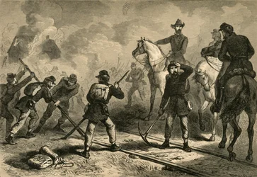 Março de Shermans para o mar, 1878.