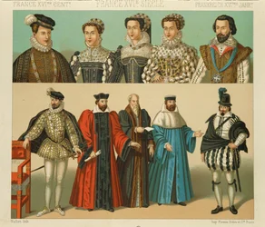 "Le Costume Historique" (A História Completa do Traje) por Auguste Racinet, IV Volume