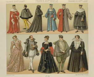 "Le Costume Historique" (A História Completa do Traje) por Auguste Racinet, Volume IV