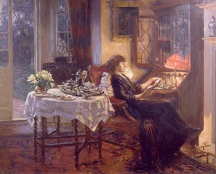 A hora tranquila, 1913