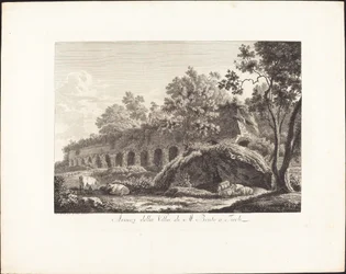 Restos da Villa de M. Bruto em Tivoli