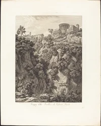 Tempj della Sibilla e Vesta em Tivoli