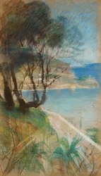 Paisagem do Mediterrâneo