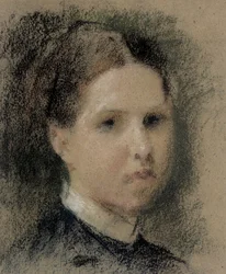 Retrato de Annie Edelfelt