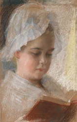 Retrato de Berta Edelfelt, esboço