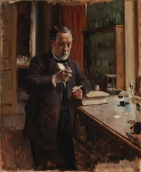 Retrato de Louis Pasteur, esboço