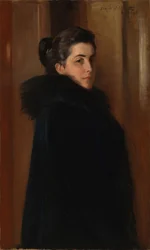Retrato da Esposa do Artista, Ellan Edelfelt