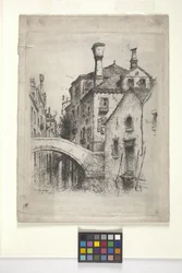 Rio Della Senza, Veneza (gravura)