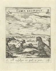 paisagem com cachorros Moralizing Love Emblems (título da série) Devises et emblèmes d