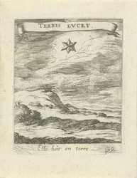Paisagem com estrela
Emblemas moralizantes do amor (título da série)
Devises et emblesmes d
