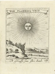 sol radiante Moralizing Love Emblems (título da série) Devises et emblesmes d