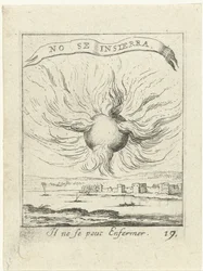 sol flamejante Moralizing Love Emblems (título da série) Devises et emblesmes d