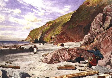 Lynmouth, Devon, a História do Naufrágio