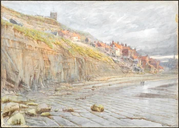 Whitby (aguarela com tinta)
