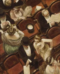 No Teatro.