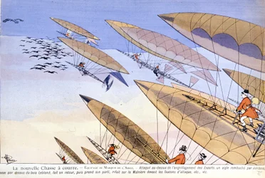 Caricatura de Albert Guillaume (1873-1942) em "L