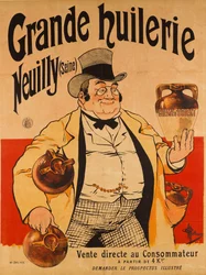 Grande lagar de óleo - Neuilly Seine, c. 1895.