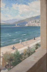 Da minha janela em Cannes, 1891
