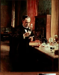 Retrato de Louis Pasteur