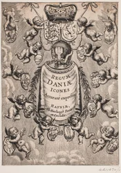 Titelblad til "Os Reis da Dinamarca Icons", 1646