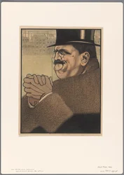 Projecto de caricatura política: o capitalista