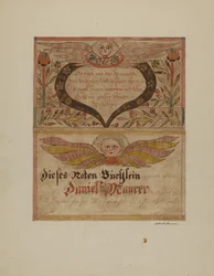 Manuscrito e Miniatura, c. 1937.