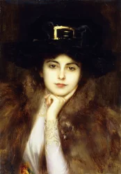 Retrato de uma Senhora Elegante,