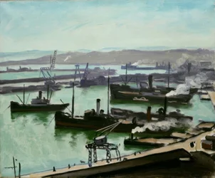 O porto de Argel