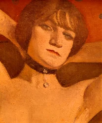 Mulher em um sofá, 1912