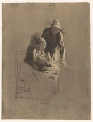Família de fazenda