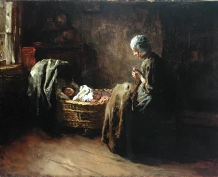 Cena interior (óleo sobre tela)