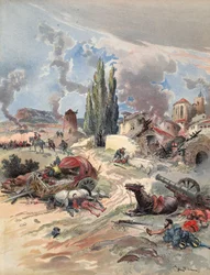 Devastação da Provença, ilustração de 