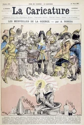 The Wonders of Science de Robida (químico e heróis da história)