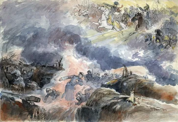 Os dois Murats. 1914-1918 (litografia)