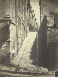 Rue des Grands Carmes, Vista tirada da Rue Ste. Marta, 1862.