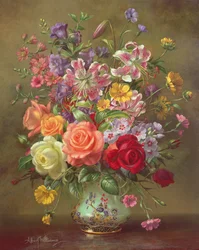 AB316 Um arranjo floral de verão, 1996